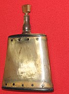 Museale Pulverflasche / Pulverfüller aus Horn