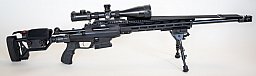 Universal Flimmerband Gewehr Hitzeband Flimmerschutz Mirage - 50mm Klett in Schwarz