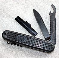 BUNDESWEHR TASCHENMESSER BLACK - NEU!