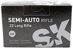 500 Schuss SK Semi-Auto .22 l.r. / lfb | 2,59g 40gr LRN Blei Rundkopf | optimiert für Halbautomaten
