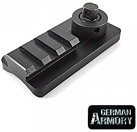 Zweibein Adapter/Aufnahme Swivel Sling Adapter Bipod Slingadapter Picatinny stabile Zweibeinmontage