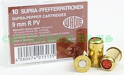 Wadie Supra-Pfefferpatronen 9mm R.K. 10Stück 48005000