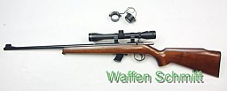 Repetierbüchse Anschütz Mod.1400, Kaliber .22lr. mit Walther Zielfernrohr 4x32!!!