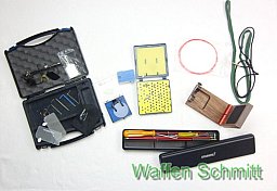 Konvolut für Luft-und KK Gewehre (Pistolenauflage-Schießbrille-Augenklappe-Putzzeug)!!!