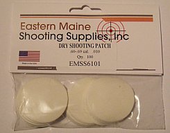 100 Schusspflaster von "Eastern Maine".60 - .69