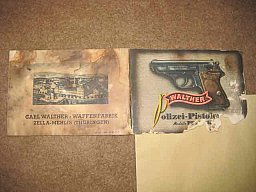 Carl Walther / Waffenfabrik, Zella-Mehlis, Thüringen, Polizei-Pistolen, PP u. PPK, Anleitung