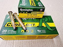 .30-30Win/170 Remington Core-Lokt SP 20 Stk. R30302#