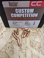 .224/69grs HPBT Nosler Competition Geschosse 100 stk No. 65823 #