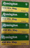 .458 Winchester Magnum Munition