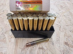 .500 NE/570grs DGX Hornady 20 stk #No. 8268 #SSZ Berka