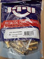 .270win PPU Boxer-Hülsen 50 stk C-027 # SSZ Berka