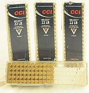 CCI Select ; .22lr ; 40gr ; 4 Schachteln