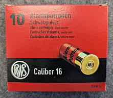 150x Alarmpatronen Kal. 16 Schwarzpulver