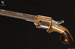 J.W. Pond Vorderlader Hülsenrevolver Kaliber .22RF