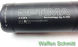 Schalldämpfer A-TEC Optima 45, Kaliber .30, A-LOCK. Guter Zustand!!!