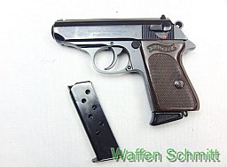 Pistole Walther PPK, Kaliber 7,65mm Browning mit Reservemagazin!!!