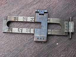 Visierschieber für Schweden M 96 und M 38