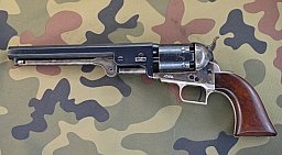 Perkussionsrevolver Vorderlader Western-Revolver Colt M 1851 Navy Kaliber .36 Black Powder Bj. 1975