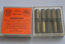 ** Gaspatronen - SM - Kal. 8 mm **