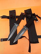2 Stück DOLCH - Stiefeldolch - Wurfmesser kl