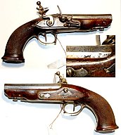 Steinschloss Reisepistole, cal. 13.5mm