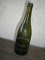 antike Bierflasche um 1890