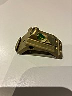 ERA-TAC Halter für SCHUSSWINKELKOMPENSATOR mit LIBELLE in RAL8000 T0940-0000