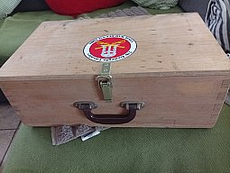 Holzkiste für Reenectment o.ä.