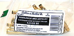 20 Stück S&B | Sellier&Bellot Wiederladehülsen S+B 6,5x55 SE | NEU Messing Boxer o. Zünder #V337212