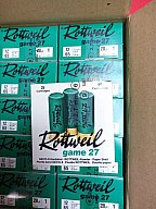 Rottweil Schrotmunition blei_ 12/65 2,7mm