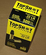 500 St. KK-Patronen .22lfb / .22lr "Top Shot Competition"