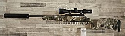 Neuware vom Fachhandel - Repetierbüchse Savage AXIS II PRO Woodland .223Rem. Linkswaffe Komplettset