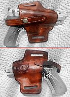 Original schöne Leder POLIZEI GürtelHolster BERETTA 92 FS von BRUNO