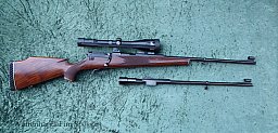 Mauser 66 SL Kal.8x68S mit Austauschlauf 7x64 u. Zeiss ZF