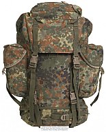 BW Kampfrucksack ORIGINAL Bundeswehr FLECKTARN(65 L) gebraucht