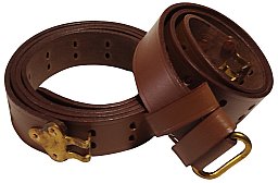 US tragegurt M1 Garand 2 tlg. Lederriemen braun