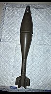 81mm Werfergranate Spreng alte Version ,USA ,Nato