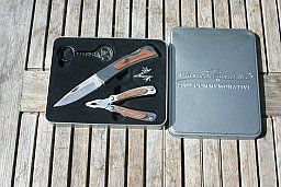 Sammlermesser Winchester Commemorative in Blechbox (Version mit Multitool)