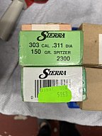 .303 British 500 Geschosse SIERRA Pro Hunter Teil-Vollmantel 150 gr.