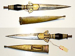 afrikanischer Dolch Tuarek