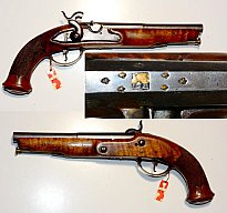 französische Offizierspistole, Perkussion