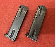 2 Magazine Beretta 92F – Kal. 9 mm Para – Made in Italy