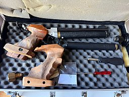 Luftpistole Walther CP2 Kal. 4,5mm, CO2, mit Zubehör vom Erstbesitzer