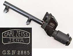Originales CARL ZEISS Jena " G.Z. IV - Gewehr Zielfernrohr 4 "