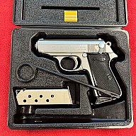 Interarms PPK (Carl Walther) - 9mm Brown./.380ACP - Halbautomatische Pistole | Magazin + Koffer
