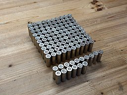 Hülsen (vernickelt) .38 Special (verschiedene Hersteller) - 116 Stück