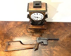 Sammlerzustand! Original Mauser Oberndorf C96 (7,63 Mauser) mit Schaft/Holster
