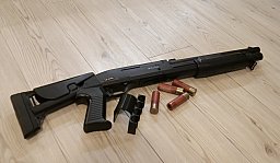 ASG Ashbore SF 12 Tactical Shotgun Springer 6mm BB schwarz