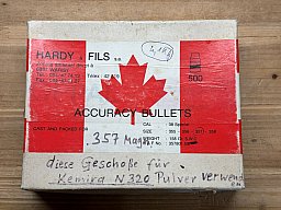 Geschosse .38 Special 158 gr S.W.C. Hardy & Fils - ca. 400 Stück (4,1 kg)