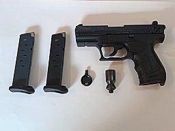 Walther P22 9 mm P.A.K. + Ersatzmagazin
